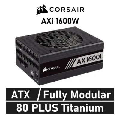 Corsair AX1600i 1600W 80 Plus Titanium Modular