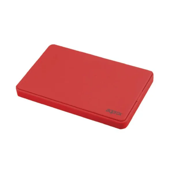 Caja Externa Usb 2.5" Sata Screwless Rojo Approx
