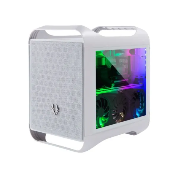 BitFenix Prodigy M 2022 ARGB Cristal Templado USB-C Blanca