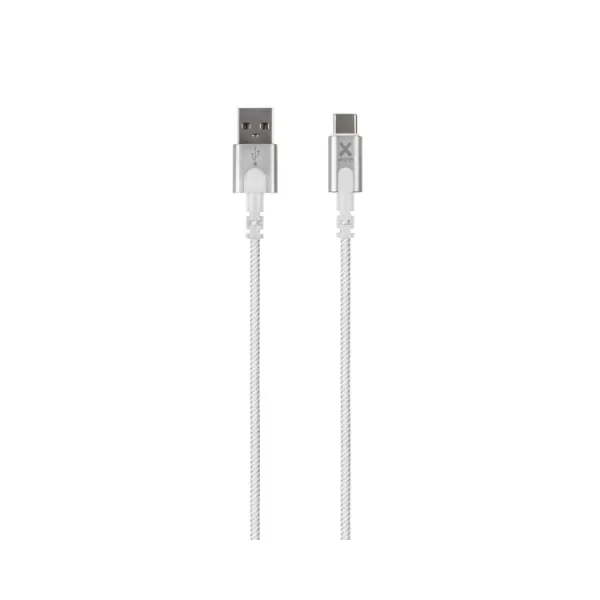 Xtorm CX2050 cable de teléfono móvil Blanco 1 m USB A USB C