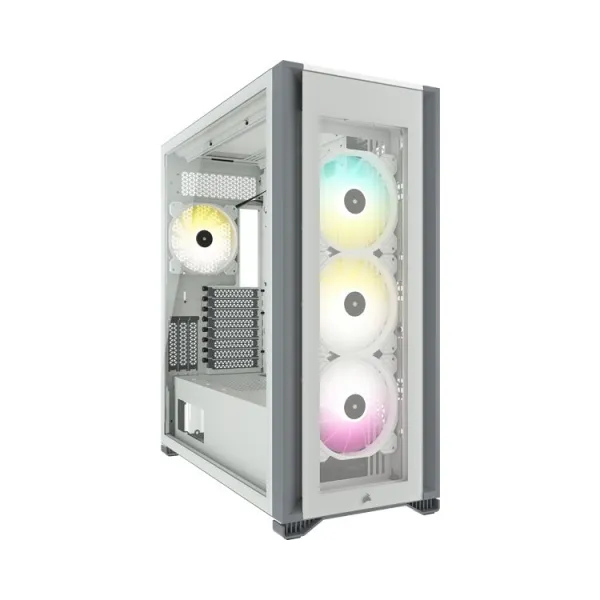 Corsair iCUE 7000X RGB Cristal Templado USB 3.0 Blanca