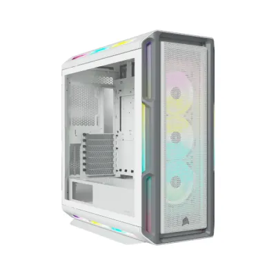 Corsair iCUE 5000T RGB Cristal Templado USB 3.0 Blanca