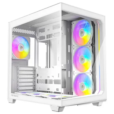 Antec C5 ARGB Blanca ATX Cristal Templado USB-C