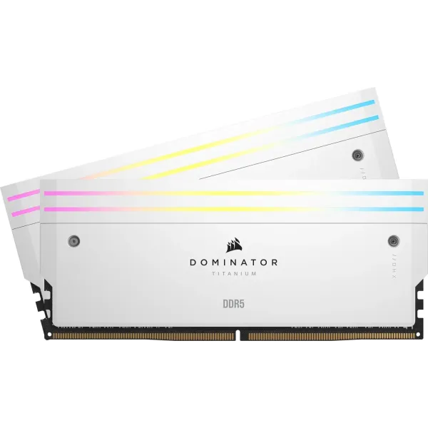 Corsair Dominator Titanium DDR5 6600MHz 64GB 2x32GB CL32 XMP Blanco