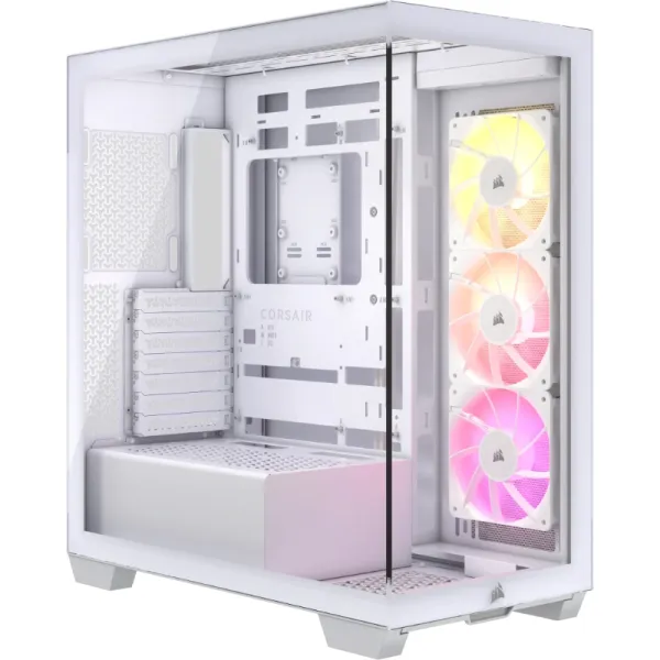 Torre PC Corsair 3500X ARGB Cristal Templado USB 3.2 Blanca