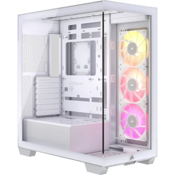 Torre PC Corsair iCUE LINK 3500X RGB Semi Torre Cristal