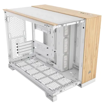 Caja Microatx 2500X Tg White/Bamboo Wood Corsair Caja Microatx 2500X Tg White/Bamboo Wood Corsair