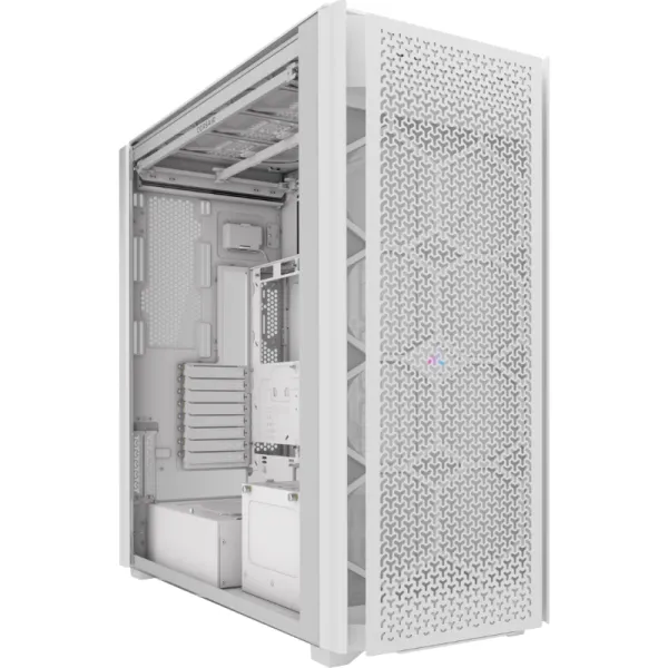 Torre PC Corsair iCUE LINK 9000D RGB AIRFLOW Full Tower ATX Cristal Templado USB-C Blanca