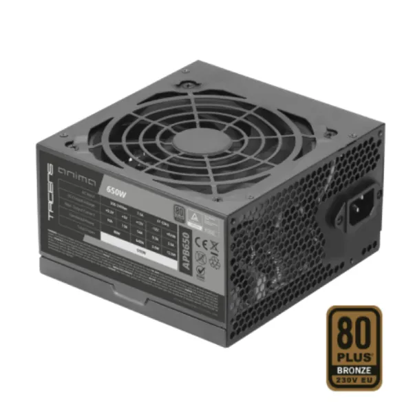 Fuente Alimentación Tacens Anima APB650 Fuente Alimentación ATX 650W 80plus Bronze 85% SMD DC-DC Ven