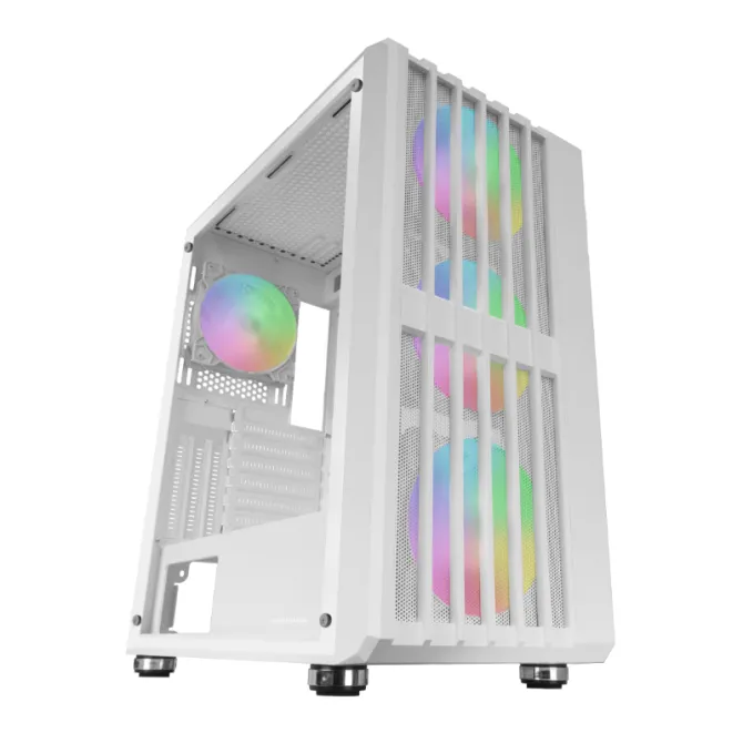 Torre PC Mars Gaming MC-VAULT Caja Gaming ATX 4x Ventiladores