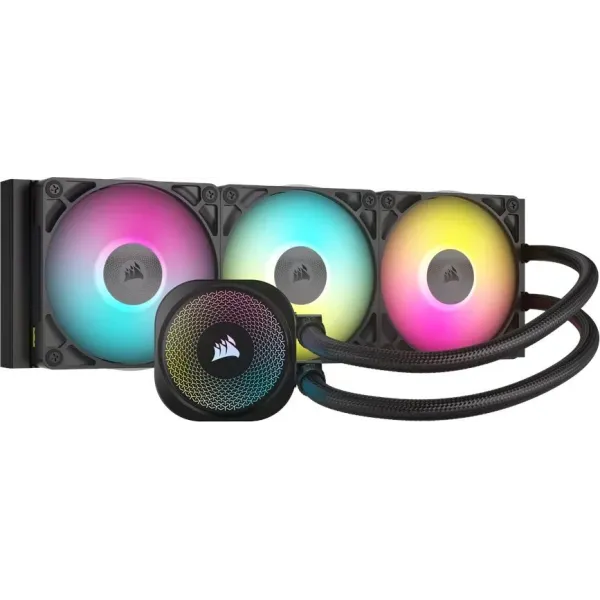 Corsair iCUE LINK TITAN 360 RX RGB Kit Refrigeración Líquida 360mm Negra