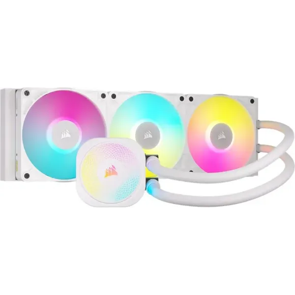 Corsair iCUE LINK TITAN 360 RX RGB Kit Refrigeración Líquida 360mm Blanca