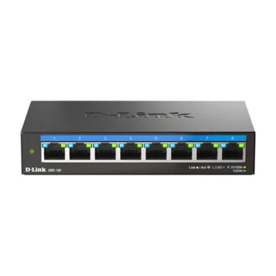 Switch No Gestionable Dlink Dms-108 8p Multigigabit 2,5g
