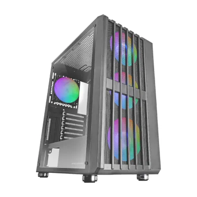Torre PC Mars Gaming MC-VAULT Caja Gaming ATX 4x Ventiladores
