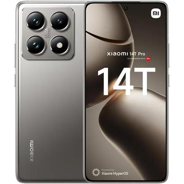 Xiaomi 14T Pro 12GB/512GB Gris Titanio Libre