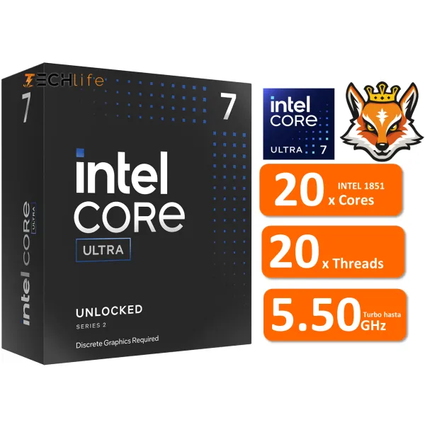 Intel Core Ultra 7 265KF 3.3/5.5GHz Box