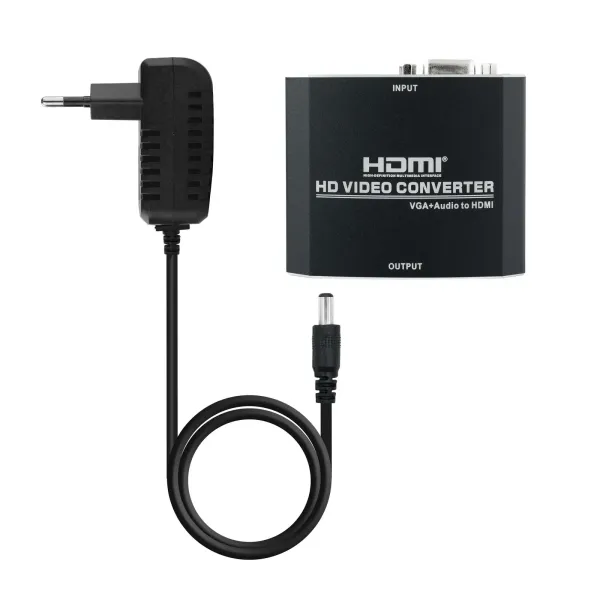 Nanocable Conversor SVGA A HDMI con Alimentación
