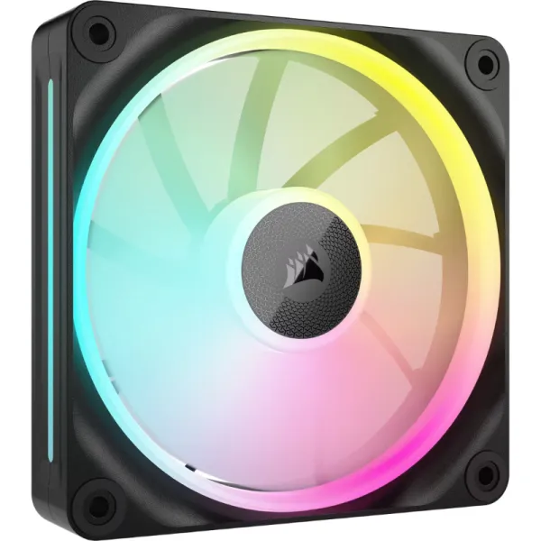 Corsair PWM iCUE LINK LX120 RGB Expansión de Ventilador Único 120 mm Negro