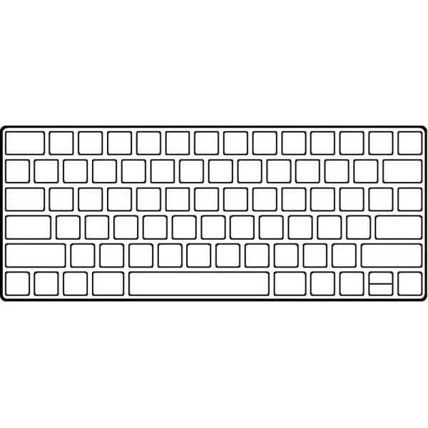 Apple Magic Keyboard (2024) Plata acortado USB-C Teclado Bluetooth