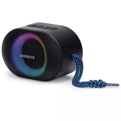 Aiwa BST-330BL Altavoz Portátil Bluetooth 10W Negro/Azul