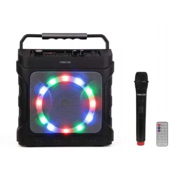 Fonestar Partybox Altavoz con Karaoke 20W Negro 