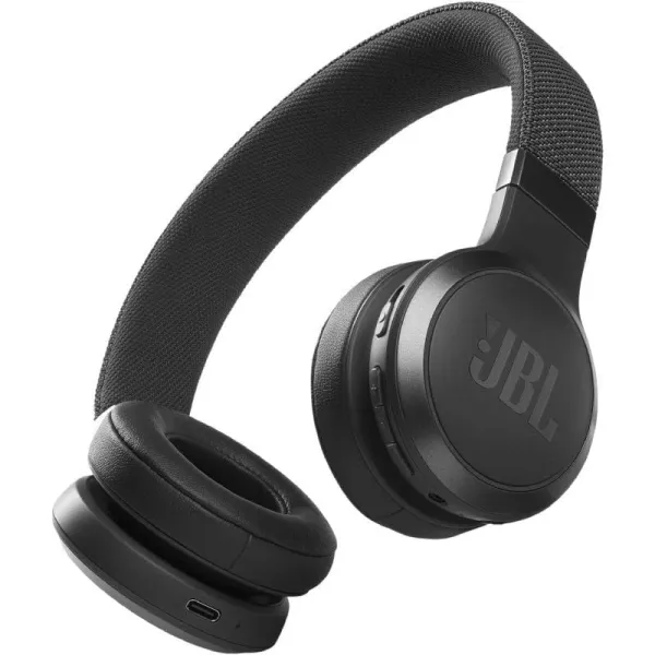 JBL Live 460NC Auriculares Plegables Inalámbricos/con Cable Negros 