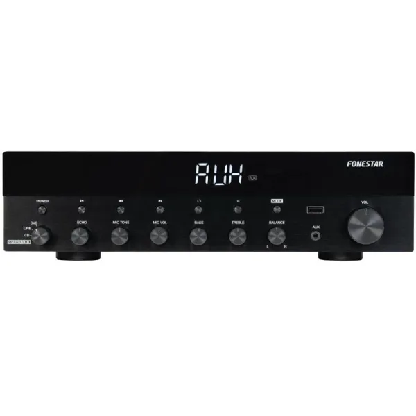 Fonestar AS-3030 Amplificador Estéreo Hi-Fi 30+30W RMS Bluetooth/USB/FM