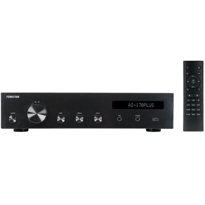 Fonestar Amplificador Estéreo Bluetooth/USB/FM