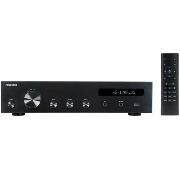 Fonestar Amplificador Estéreo Bluetooth/USB/FM