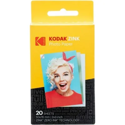 Papel Fotográfico para Cámara Printomatic y STEP Touch Kodak Papel Fotográfico para Cámara Printomatic y STEP Touch Kodak
