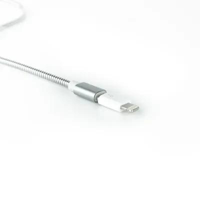 Nanocable Adaptador Lightning a Micro USB Blanco