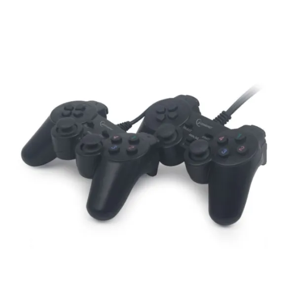 Gembird Dual USB Pack 2 Mandos con Vibración para PC