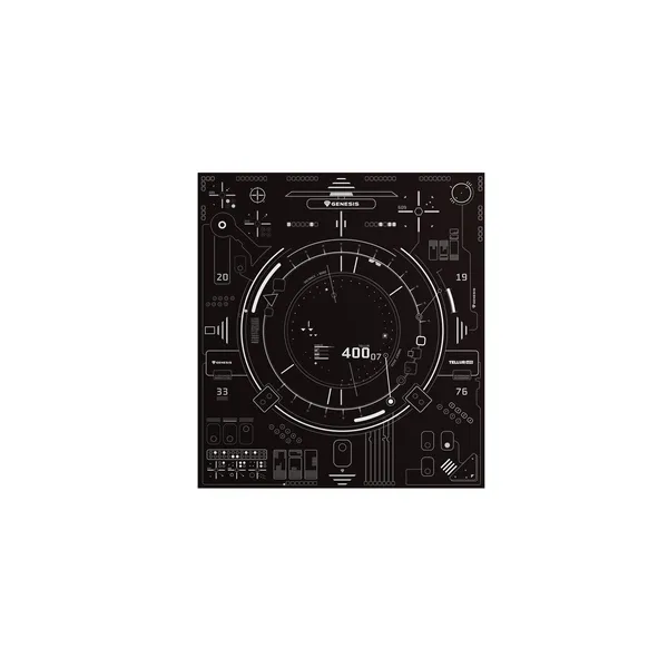 Genesis Tellur 400 Square Hud Alfombra Cuadrada para Silla 110x100 cm