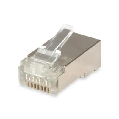 Kit 100 Conectores Rj45 Equip Categoria 6 Ftp Con Guia Y Kit 100 Conectores Rj45 Equip Categoria 6 Ftp Con Guia Y