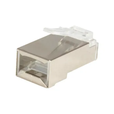 Kit 100 Conectores Rj45 Equip Categoria 6 Ftp Con Guia Y Kit 100 Conectores Rj45 Equip Categoria 6 Ftp Con Guia Y