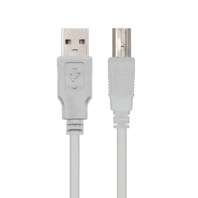 Nanocable Cable Impresora USB 2.0 Tipo A/B Macho/Macho 3m Beige Nanocable Cable Impresora USB 2.0 Tipo A/B Macho/Macho 3m Beige
