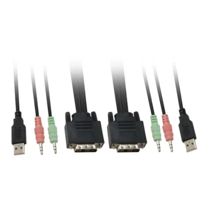 Conmutador Automatico Level One V/t/m 1a2 Cpus Dvii Usb Con Conmutador Automatico Level One V/t/m 1a2 Cpus Dvii Usb Con