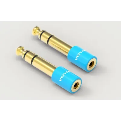 Adaptador Jack Vention VAB-S01-L/ Jack 6.5 Macho - Jack 3.5 Adaptador Jack Vention VAB-S01-L/ Jack 6.5 Macho - Jack 3.5