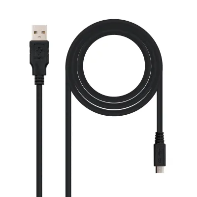 Nanocable Cable USB 2.0 Tipo A a Micro USB Tipo B Macho/Macho Nanocable Cable USB 2.0 Tipo A a Micro USB Tipo B Macho/Macho