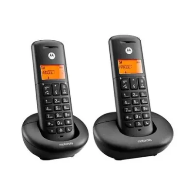 Motorola E202 Duo Teléfono DECT Negro Motorola E202 Duo Teléfono DECT Negro