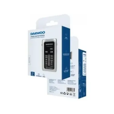 Radio Analogica Mini Daewo Dw1129 Am/fm Entrada Jack 3.5mm Radio Analogica Mini Daewo Dw1129 Am/fm Entrada Jack 3.5mm