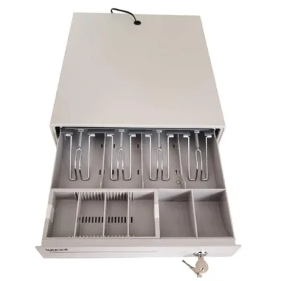 Iggual IRON-10W Cajón Portamonedas 38cm 4+6 Blanco Iggual IRON-10W Cajón Portamonedas 38cm 4+6 Blanco