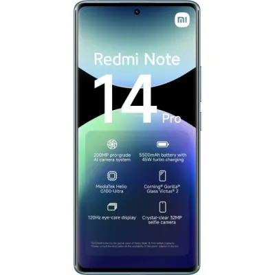 Xiaomi Redmi Note 14 Pro 4G 8/256GB Azul Océano Libre