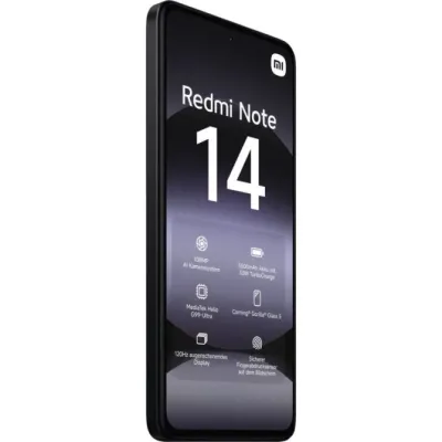 Xiaomi Redmi Note 14 4G 6/128GB Negro Medianoche Libre