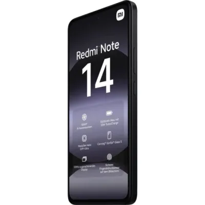 Xiaomi Redmi Note 14 4G 6/128GB Negro Medianoche Libre