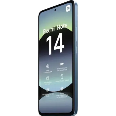 Xiaomi Redmi Note 14 Azul Océano 128GB 6GB 6.67" AMOLED 108Mp