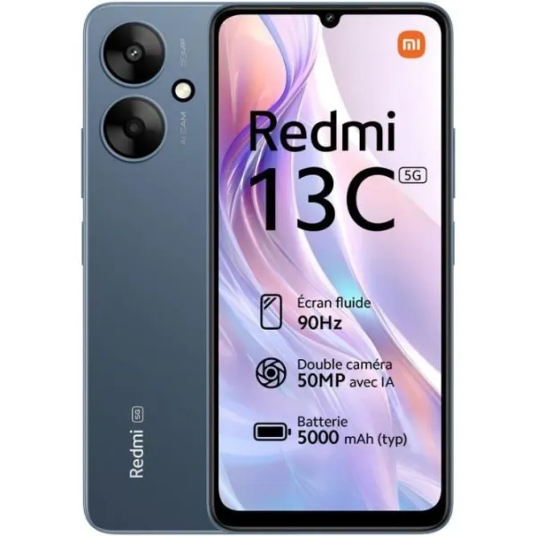 Xiaomi Redmi 13C 5G Azul 128GB 4GB 6.74"