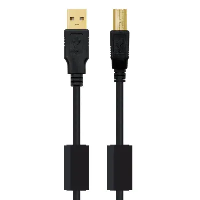 Nanocable Cable USB 2.0 Impresora Alta Calidad Tipo A/B Nanocable Cable USB 2.0 Impresora Alta Calidad Tipo A/B