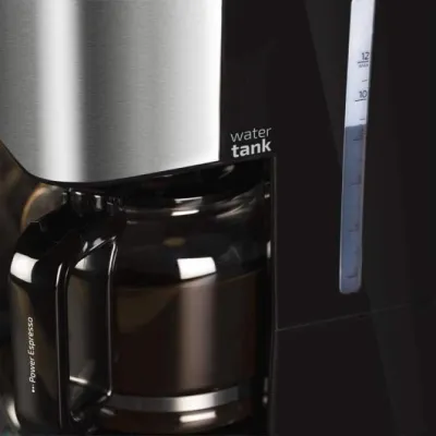 Cafetera de Goteo Cecotec Coffee 66 Heat/ 12 Tazas/ Negra