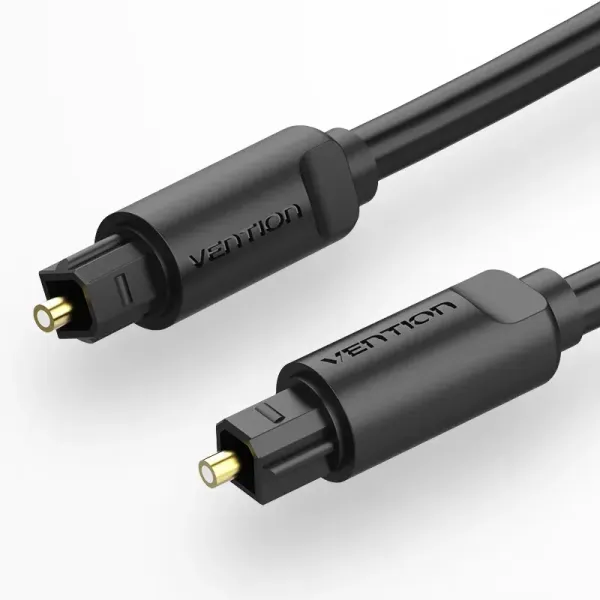 Vention Cable de Audio de Fibra Óptica Toslink 1m Negro 